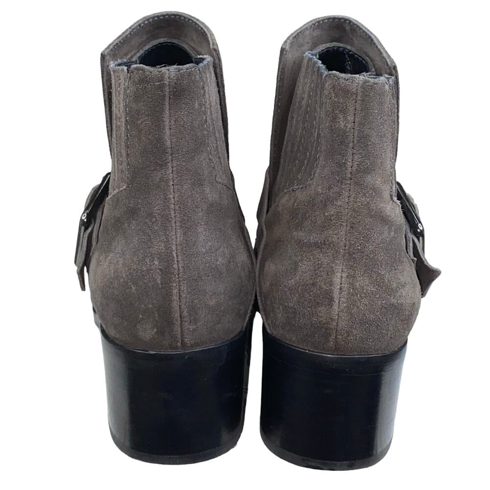 Aquatalia Women’s Foster Grey Suede Ankle Boot Size US 9.5 - Picture 8 of 11